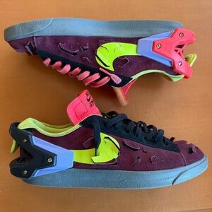 Acronym x Blazer Low 'Night Maroon'